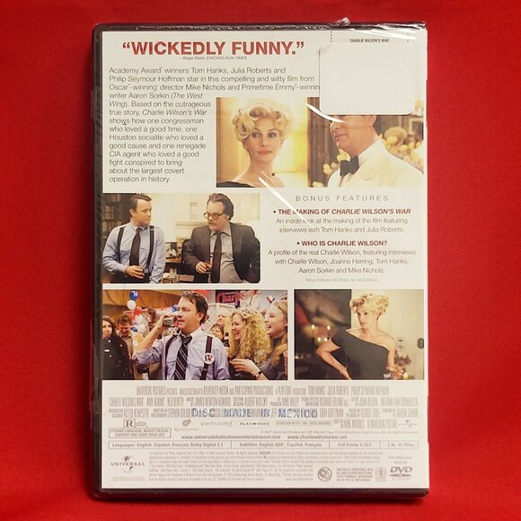 Charlies Wilsons War DVD 2007 Tom Hanks Julia Roberts - Picture 2 of 6